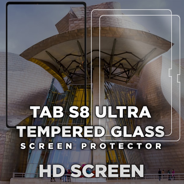 2-Pack SAMSUNG GALAXY TAB S8 Näytönsuoja - Karkaistu Lasi 9H - Super laatu 3D