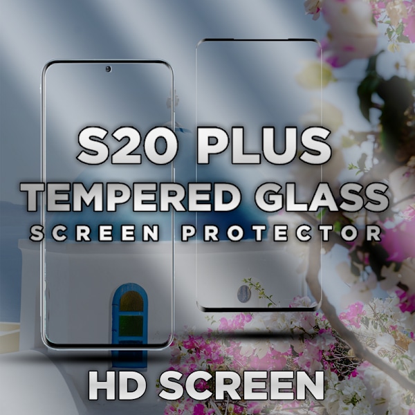 Samsung S20 PLUS - 9H Härdat Glass - 3D Super Kvalitet