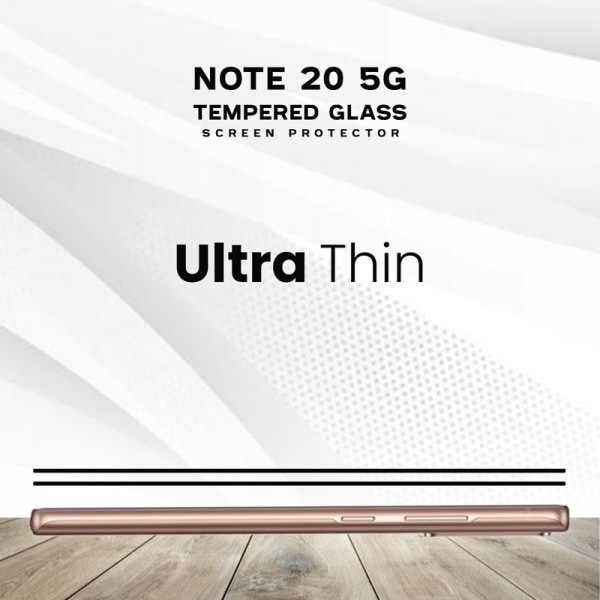 2 Pack Samsung Galaxy Note 20 5G -Härdat glas 9H -Super kvalitet