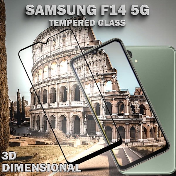 1-Pack SAMSUNG F14 Skærmbeskyttelse - Hærdet Glas 9H - Super kvalitet 3D