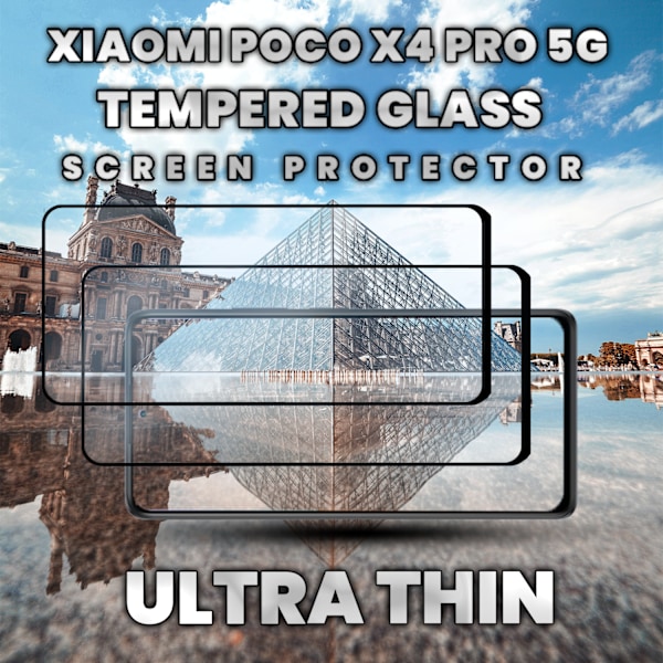 2-Pack XIAOMI POCO X4 PRO Skærmbeskyttelse - Hærdet Glas 9H - Super kvalitet 3D