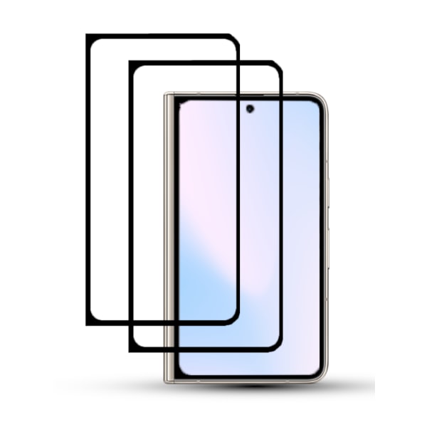 2-Pack GOOGLE PIXEL FOLD Näytönsuoja - Karkaistu Lasi 9H - Super laatu 3D