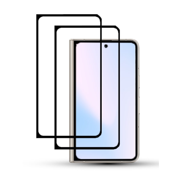 2-Pack GOOGLE PIXEL FOLD Skärmskydd - Härdat Glas 9H - Super kvalitet 3D
