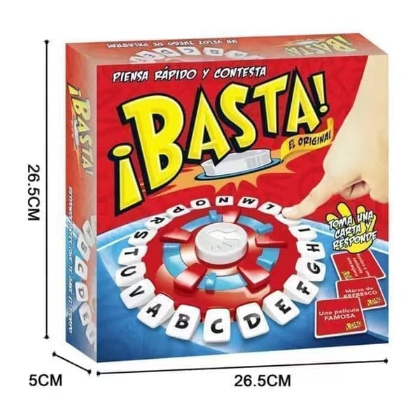 Brädspel med cirkelformad spelplan och bokstavsbrickor A-Z
