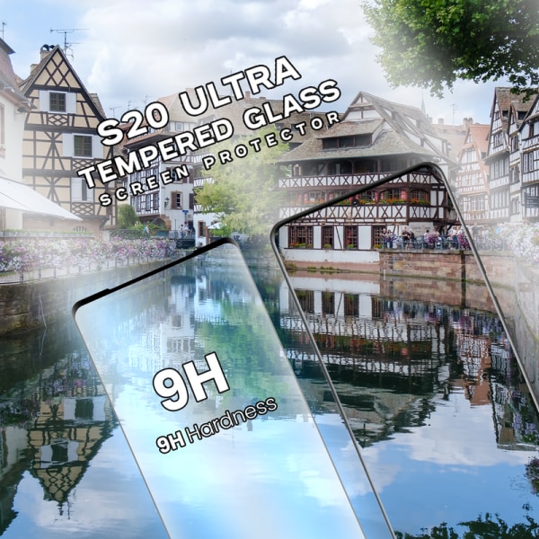 Samsung Galaxy S20 Ultra - Härdat glas 9H - Super kvalitet 3D