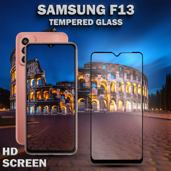 1-Pack Samsung F13 Skärmskydd - Härdat Glas 9H - Super kvalitet 3D