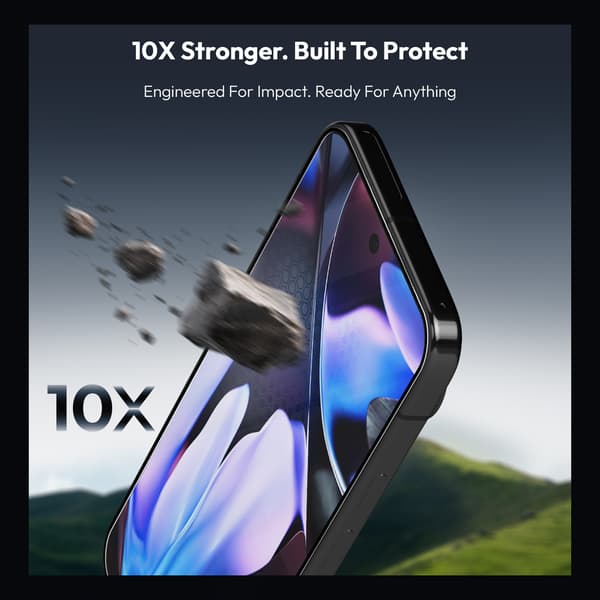 2-Pack Google Pixel 9 Pro Skärmskydd & 2-Pack linsskydd - Härdat Glas | [Automatisk Installation] - Bubbelfritt
