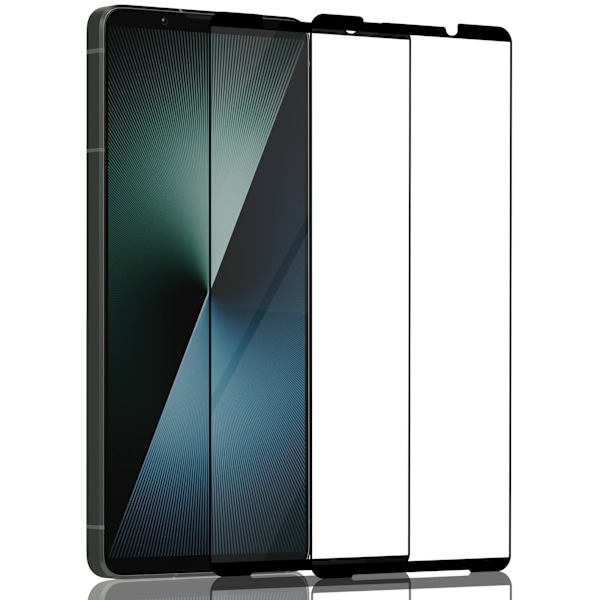 2-Pack Sony Xperia Vll Näytönsuoja - Karkaistu Lasi 9H - Super laatu 3D