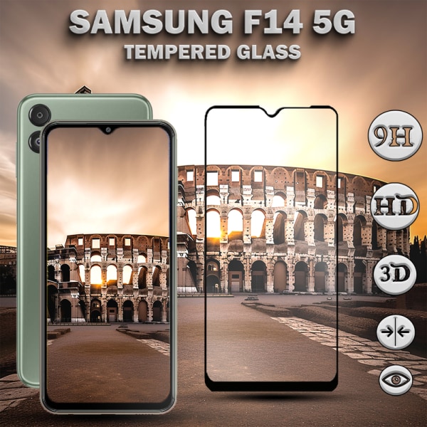 1-Pack Samsung F14 5G Skärmskydd - Härdat Glas 9H - Super kvalitet 3D