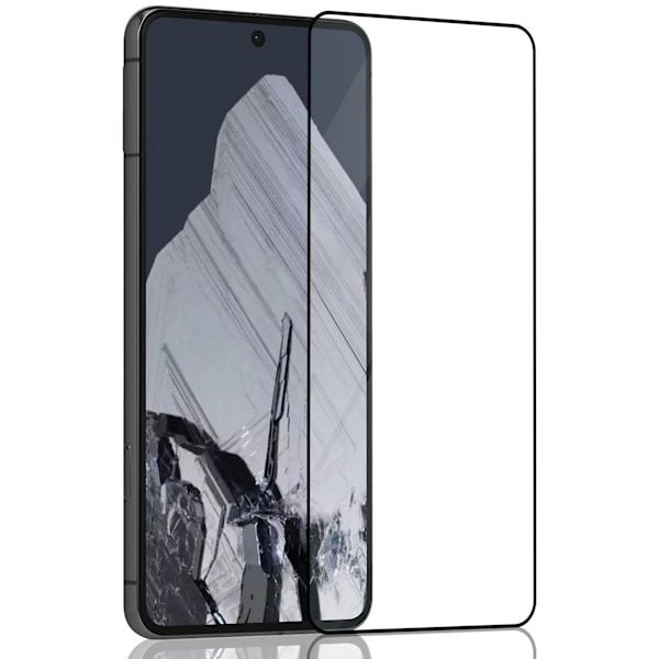 1-Pack GOOGLE PIXEL 8 PRO Näytönsuoja - Karkaistu Lasi 9H - Super laatu 3D