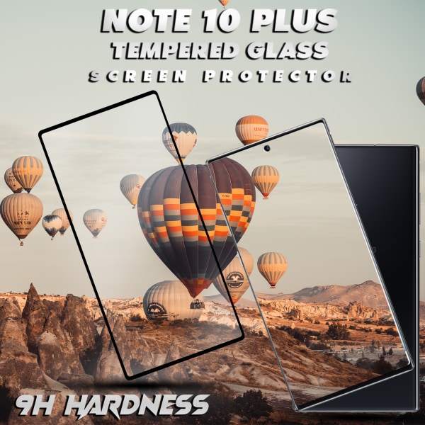 Samsung Galaxy Note 10 Plus - Härdat Glas 9H – 3D Skärmskydd - Super kvalitet