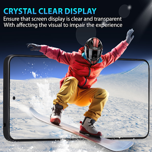 1-Pack Xiaomi Redmi Note 14 Skärmskydd & 1-Pack linsskydd - Härdat Glas 9H - Super kvalitet 3D