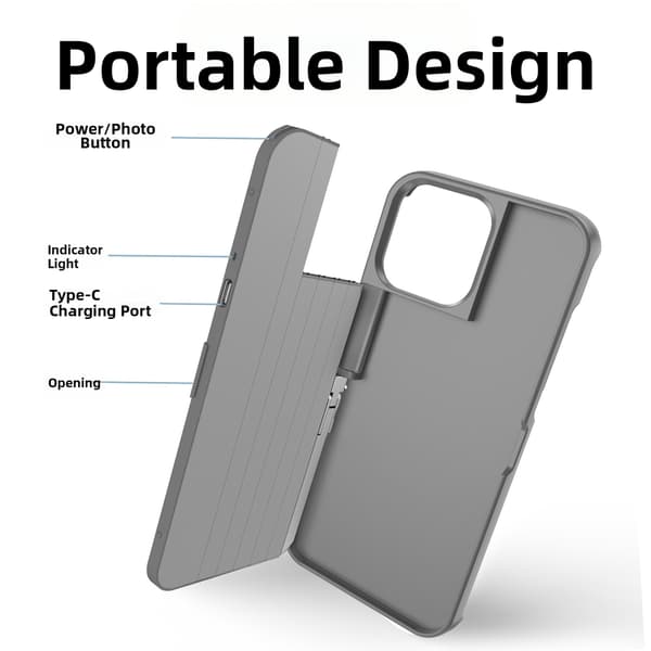 Mobiltelefonhænger med Bluetooth og 3-i-1 multifunktionelt design til iPhone 16 iPhone 16 Pro max
