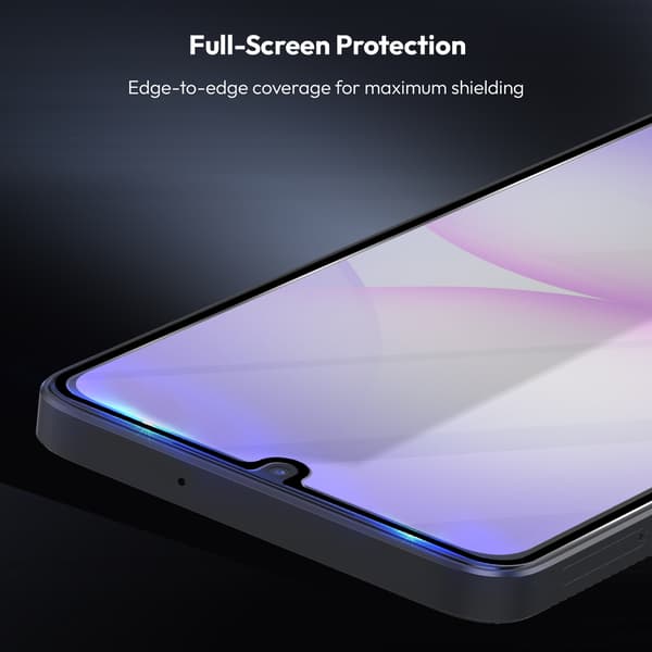 2-Pack Samsung A08 Skärmskydd & 2-Pack linsskydd - Härdat Glas 9H - Super kvalitet 3D
