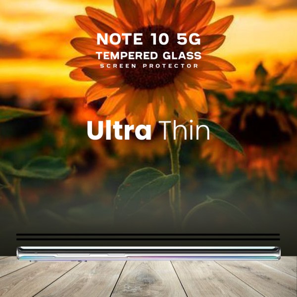 2 Pack Samsung Note 10 5G - Härdat glas 9H - Super kvalitet 3D