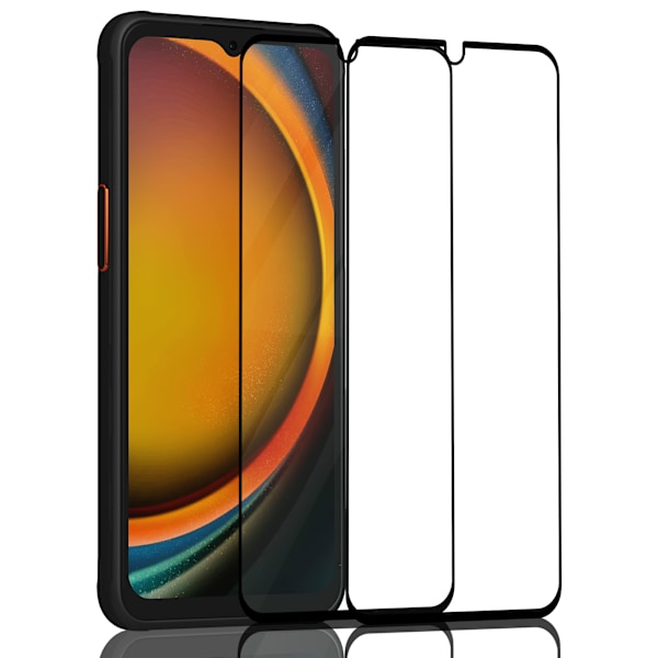 2-Pack Samsung Galaxy Xcover 7 Pro Näytönsuoja - Karkaistu Lasi 9H - Super laatu 3D
