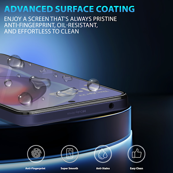 2-Pack Motorola G05 Skärmskydd - Härdat Glas 9H - Super kvalitet 3D