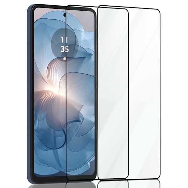 2-Pack Motorola Moto G24 Power Näytönsuoja - Karkaistu Lasi 9H - Super laatu 3D