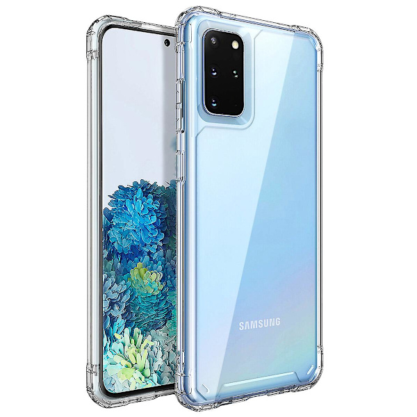 Samsung S20 Plus  Premium Transparent Skal: Stöttåligt med Förstärkta Hörn