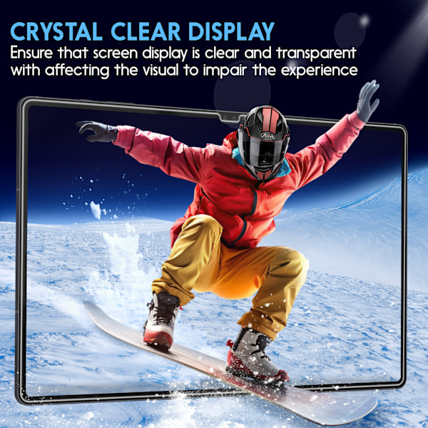 2-Pack SAMSUNG TAB S10 Skærmbeskyttelse - Hærdet Glas 9H - Super kvalitet 3D