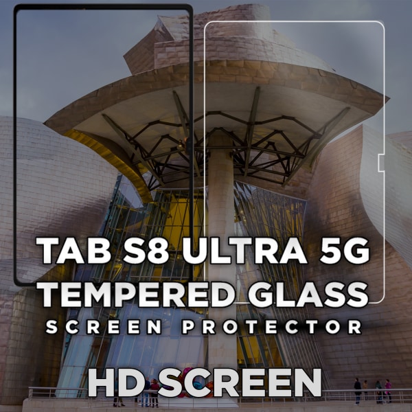 Samsung Galaxy Tab S8 Ultra 5G - Härdat Glas 9H - Super Kvalitet Skärmskydd