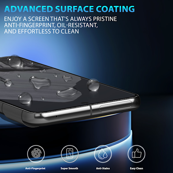 2-Pack GOOGLE PIXEL 8 PRO Näytönsuoja & 2-Pack linssinsuoja - Karkaistu Lasi 9H - Super laatu 3D