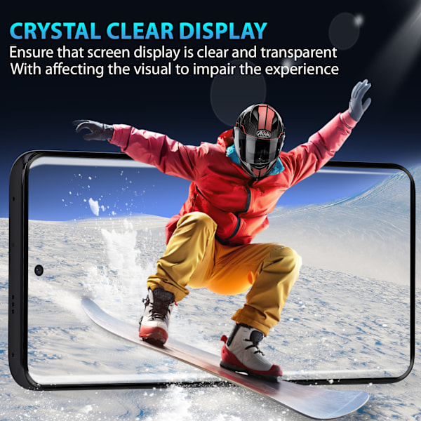 1-Pack Xiaomi Redmi Note 14 Pro Skärmskydd & 1-Pack linsskydd - Härdat Glas 9H - Super kvalitet 3D