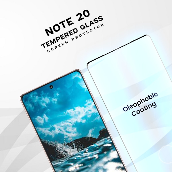 Samsung Galaxy Note 20 - Härdat glas 9H - Super kvalitet 3D