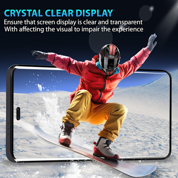 2-Pack Honor Magic 7 Lite Skärmskydd & 2-Pack linsskydd - Härdat Glas 9H - Super kvalitet 3D