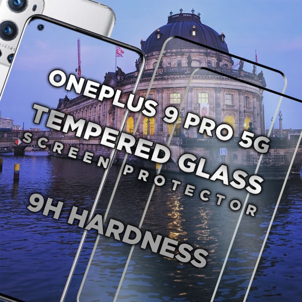 2-Pack OnePlus 9 Pro 5G - Härdat Glas 9H - Super kvalitet 3D Skärmskydd