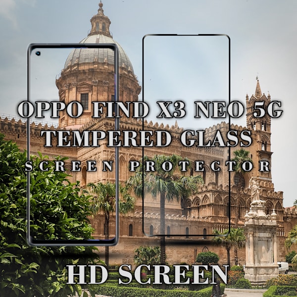 OPPO FIND X3 NEO 5G - Härdat glas 9H-Super kvalitet 3D
