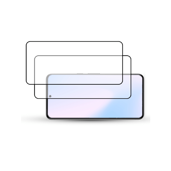 2-Pack GOOGLE PIXEL 8 Skærmbeskyttelse - Hærdet Glas 9H - Super kvalitet 3D