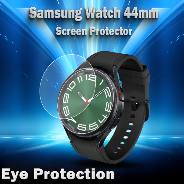 2 Pack Samsung Watch 44mm - Härdat glas 9H - Super kvalitet