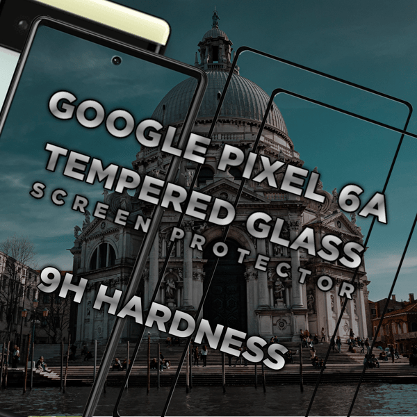 2-Pack GOOGLE PIXEL 6A Skærmbeskyttelse - Hærdet Glas 9H - Super kvalitet 3D