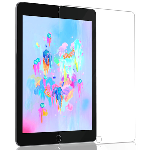 1-Pack APPLE IPAD (9.7) 6TH GEN Skærmbeskyttelse - Hærdet Glas 9H - Super kvalitet 3D