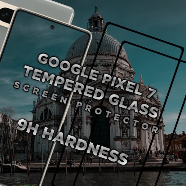 2-Pack Google Pixel 7 - Härdat Glas 9H - Super kvalitet 3D Skärmskydd