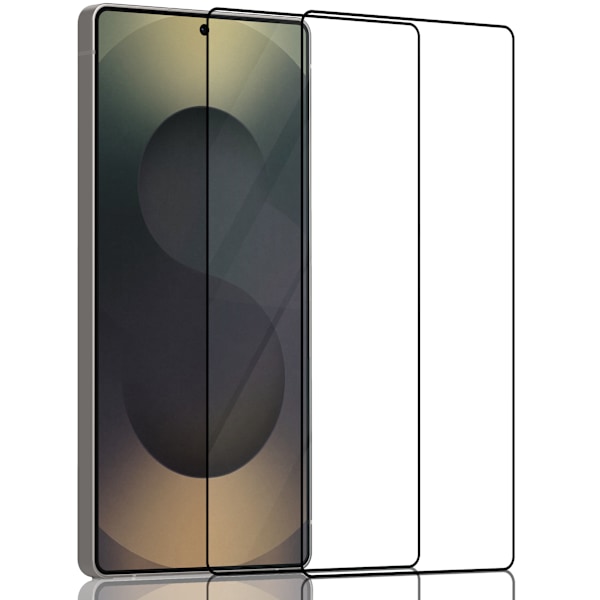 2-Pack Samsung S25 Ultra Skärmskydd - Härdat Glas 9H - Super kvalitet 3D