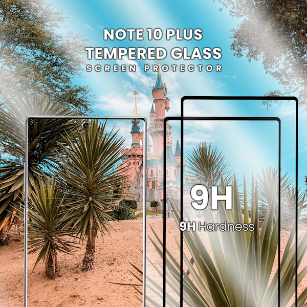 2-Pack Samsung Note 10 Plus - Härdat glas 9H - Super kvalitet 3D