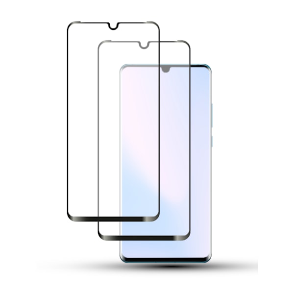 2-Pack HUAWEI P30 PRO Skärmskydd - Härdat Glas 9H - Super kvalitet 3D