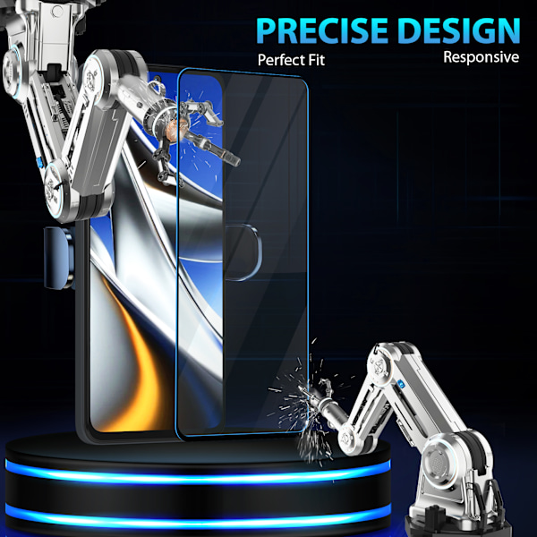 1-Pack Xiaomi Poco X4 Pro Skärmskydd - Härdat Glas 9H - Super kvalitet 3D