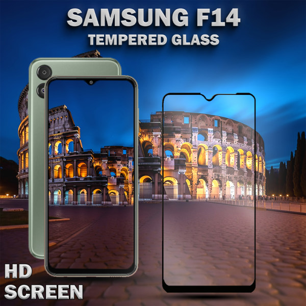 1-Pack Samsung F14 Skärmskydd - Härdat Glas 9H - Super kvalitet 3D