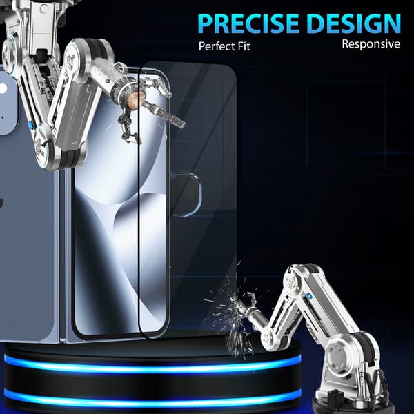 2-Pack Google Pixel 10 Pro Fold Skärmskydd & 2-Pack linsskydd - Härdat Glas 9H - Super kvalitet 3D