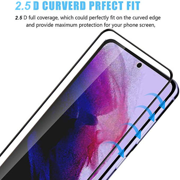 2-Pack SAMSUNG S21 PLUS Näytönsuoja - Karkaistu Lasi 9H - Super laatu 3D