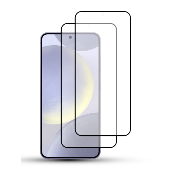 2-Pack SAMSUNG S24 PLUS Skärmskydd - Härdat Glas 9H - Super kvalitet 3D
