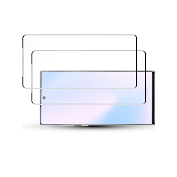 2-Pack SAMSUNG NOTE 10 Skærmbeskyttelse - Hærdet Glas 9H - Super kvalitet 3D