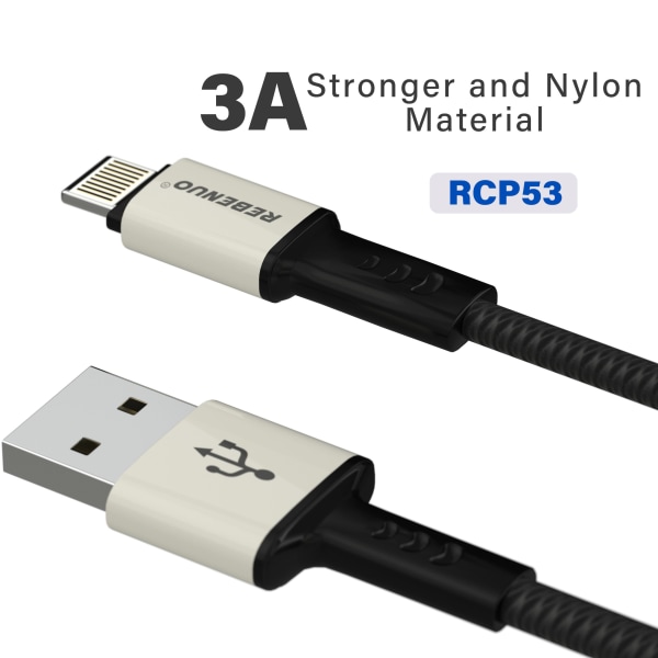 Kraftfull 3A Mikro-USB och USB Datakabel – Snabb och Hållbar Laddning