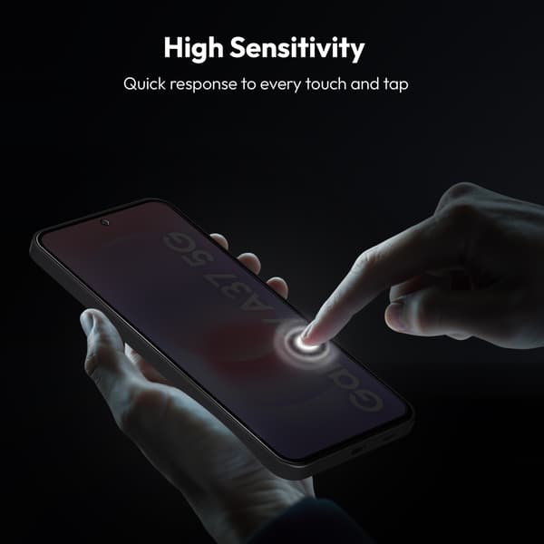 2-Pack Samsung A37 Privacy Skärmskydd & 1-Pack linsskydd - Härdat Glas 9H - Super kvalitet 3D