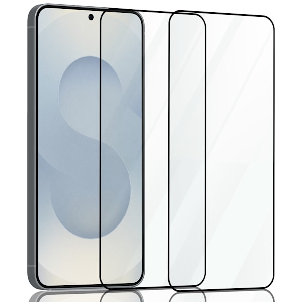 2-Pack Samsung S25 Plus Skärmskydd - Härdat Glas 9H - Super kvalitet 3D