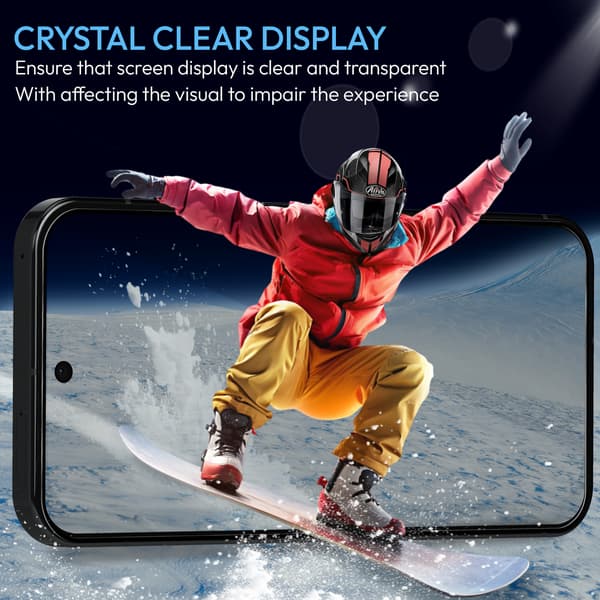 2-Pack Google Pixel 10 Pro Privacy Skärmskydd - Härdat Glas 9H - Super kvalitet 3D