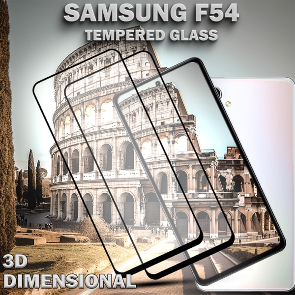 2-Pack Samsung F54 Skärmskydd - Härdat Glas 9H - Super kvalitet 3D